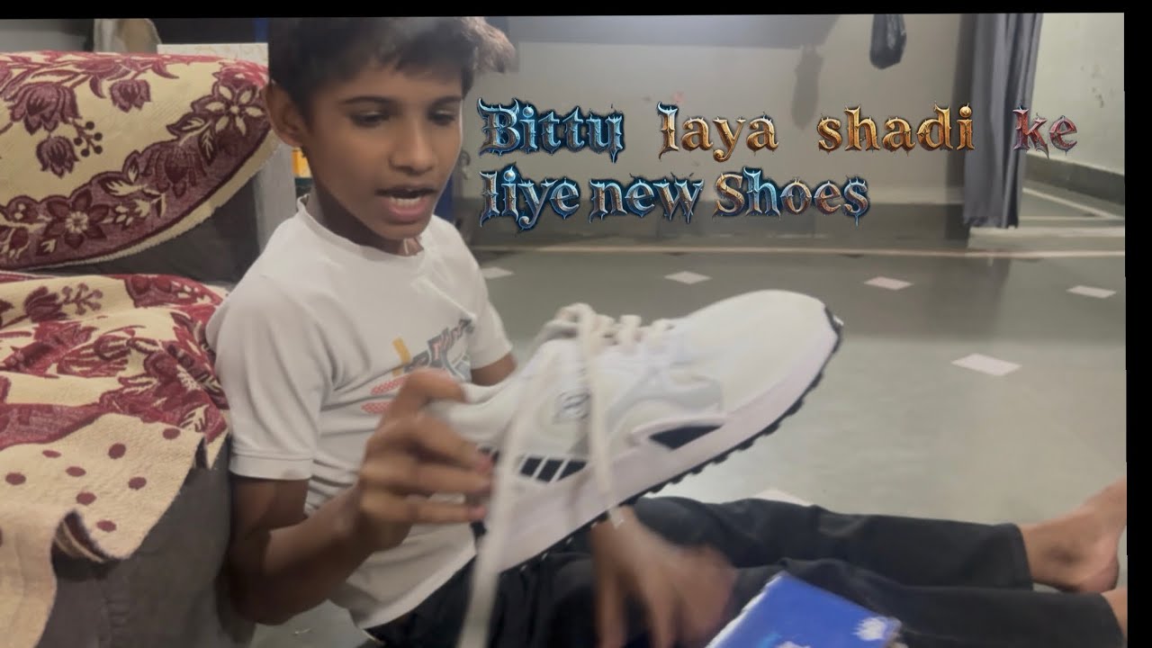 Bittu laya shadi ke new shoes ￼#vlog https://youtube.com/@mona-aman?si=u33aFSuM1ilHWYvp