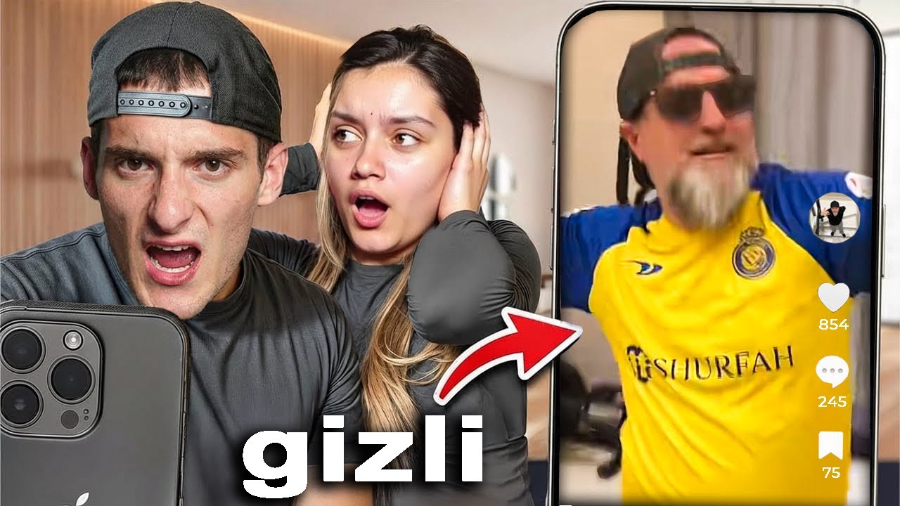 BABAMIN GİZLİ TİKTOK HESABINI BULDUM *çıldırıcam*