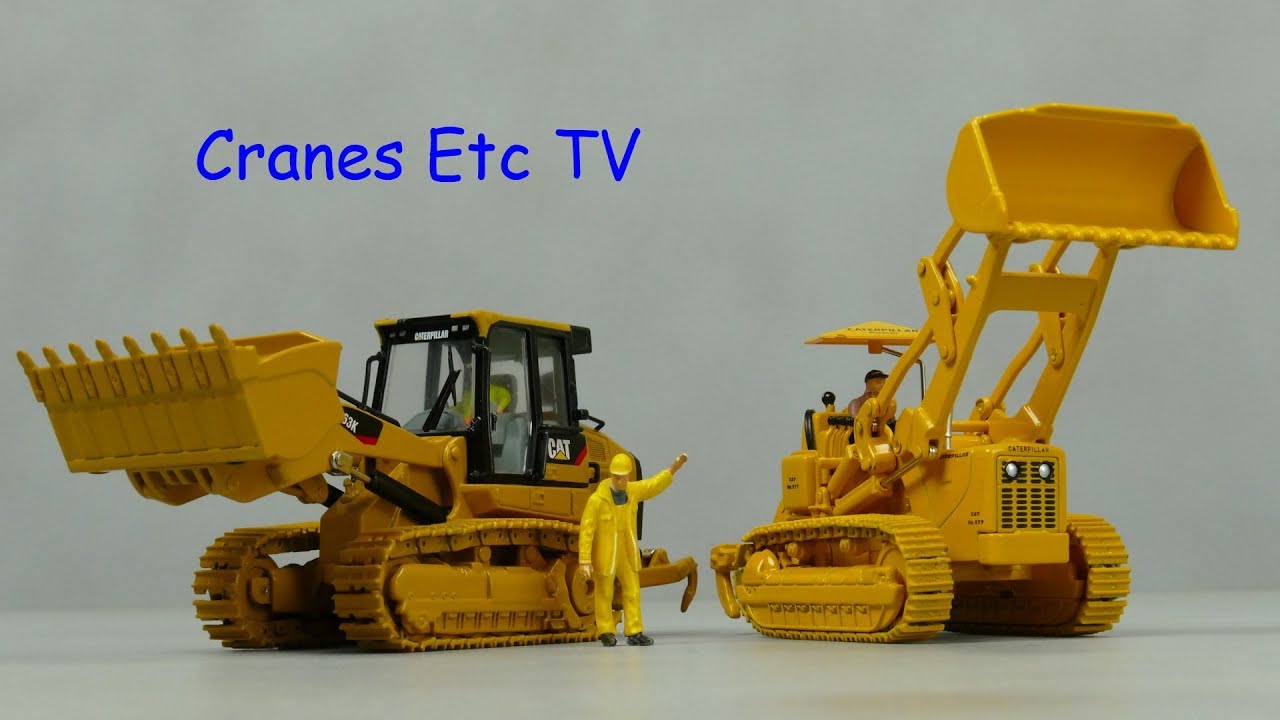 Diecast Masters Caterpillar Track Loader Evolution by Cranes Etc TV