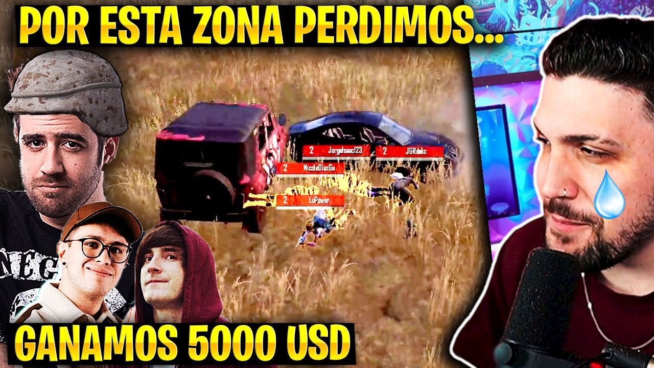 FINAL DEL TORNEO DE PUBG MOBILE DE AURONPLAY, LUZUGAMES y JUANSGUARNIZO