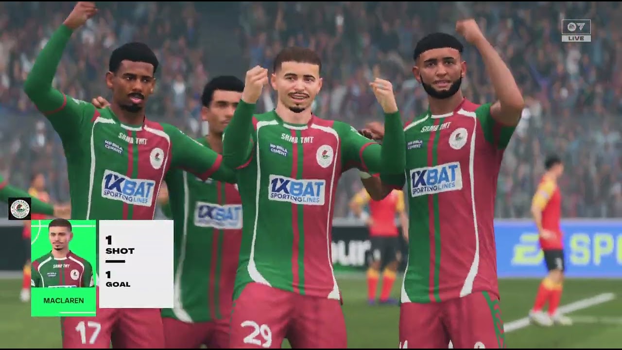 Mohan Bagan VS East Bengal (what a come back by @mohanbagan )