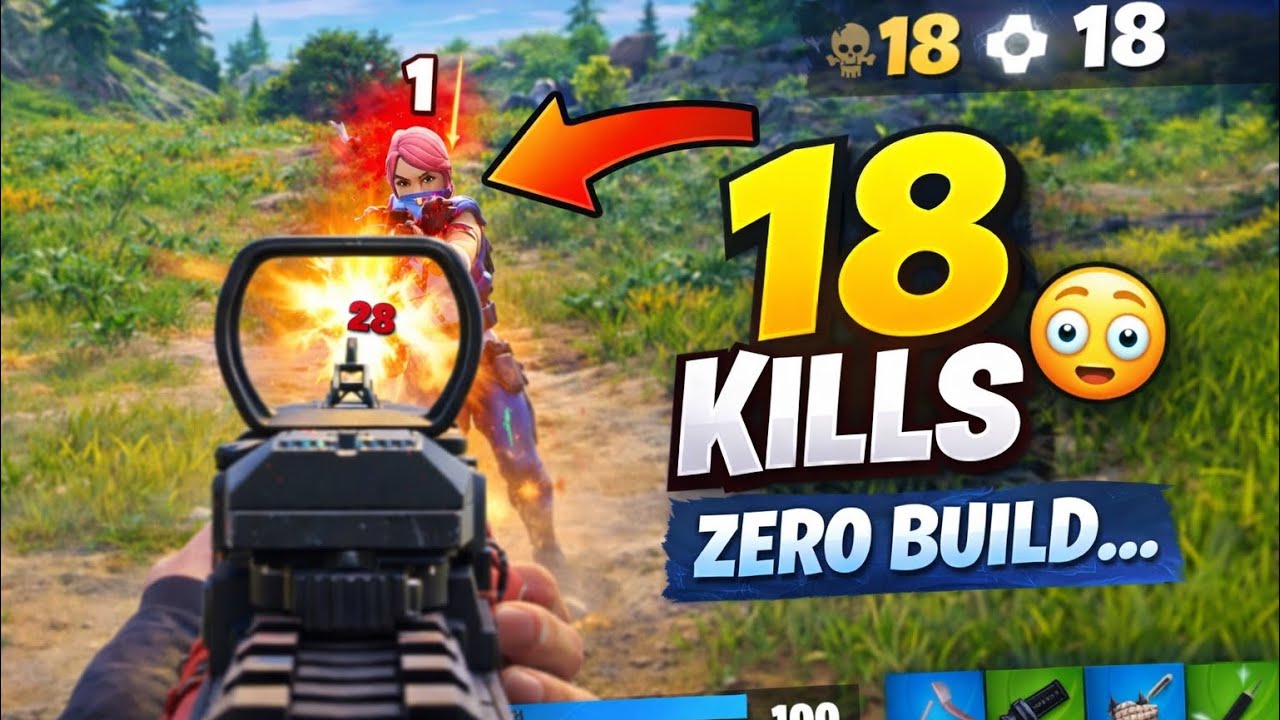 18 KILLS in Zero Build Reload… This Mode Is INSANE