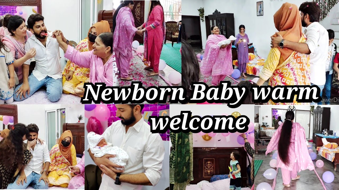 Newborn baby ka kiya warm welcome ll phopo Dadi Taya tai ki Jan ll munh dkhai Mai Kya diya Mai ne❣️