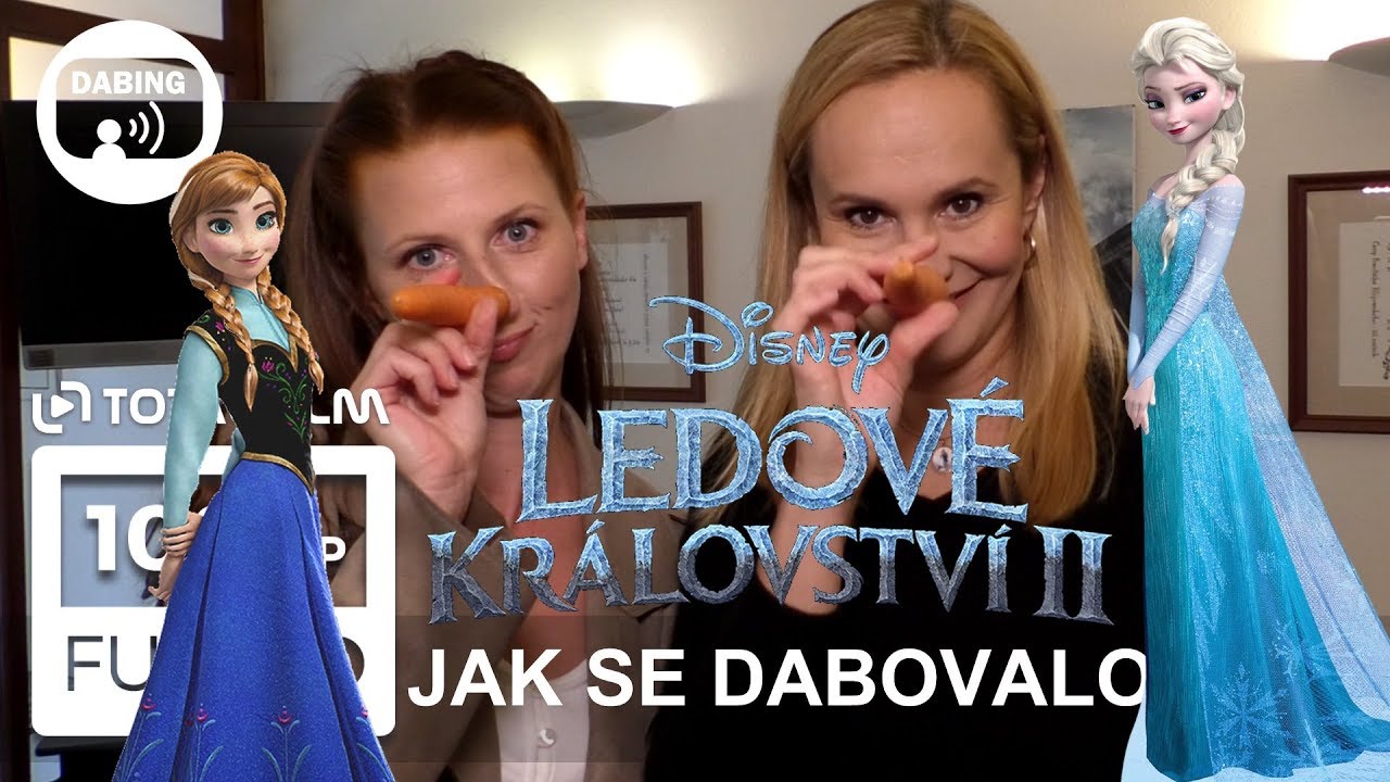 Ledové království 2 (2019) S Elsou a Annou v dabingu (Absolonová, Martinková)