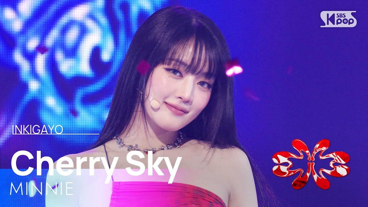 MINNIE (민니) - Cherry Sky @인기가요 inkigayo 20250202