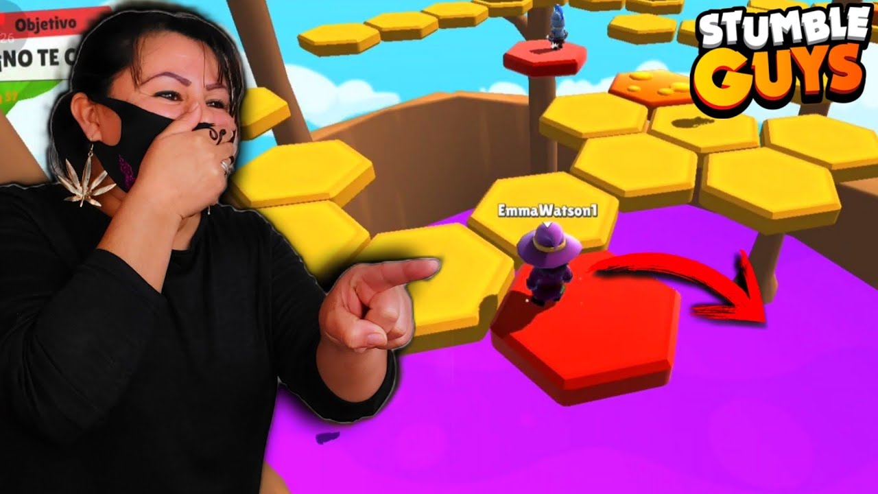 SI MI MAMÁ O YO NOS CAEMOS SE ACABA EL VIDEO!! 😱 STUMBLE GUYS