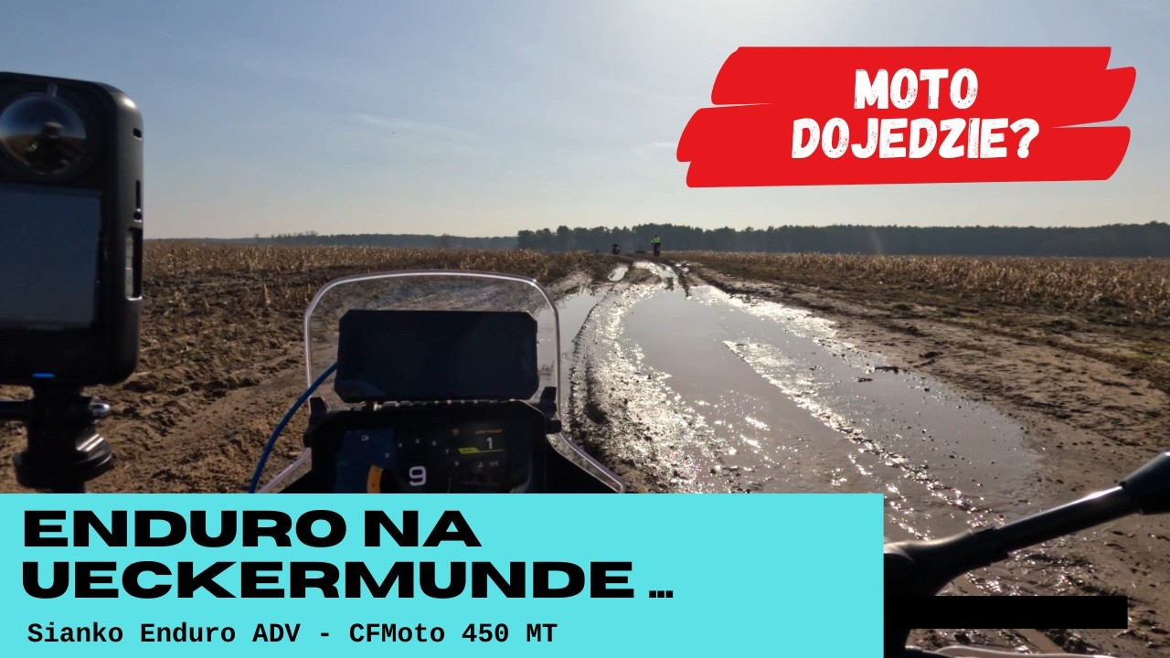 Czy pozimowe offroadowe błoto I piach na TET do Ueckermunde zatrzyma legalny przejazd?