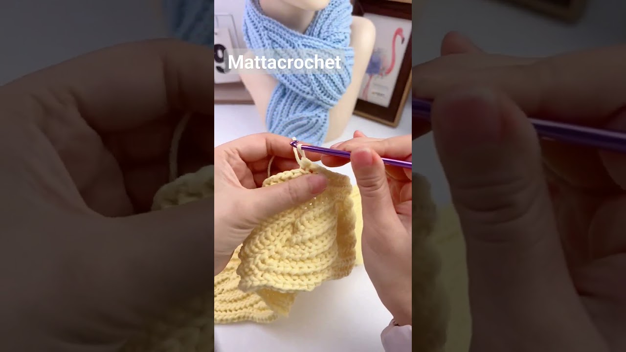 Kiểu m&oacute;c khăn cho&agrave;ng đẹp #cute #handmade #croch&ecirc; #crochet #crocheting #crochettutorial
