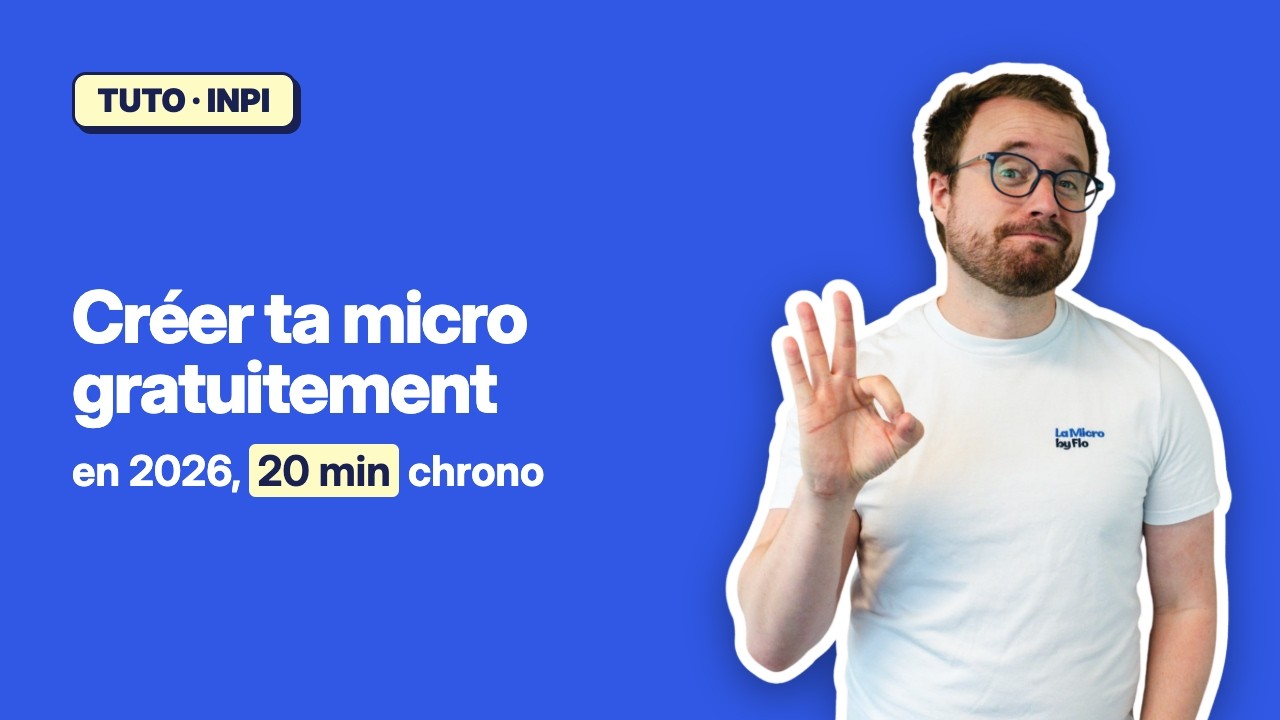 [TUTO] Création MICRO-ENTREPRISE gratuite en 2026 sur le site officiel INPI (20 min chrono ⏱️)