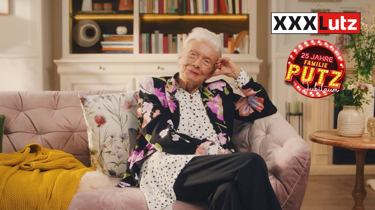 XXXLutz TV-Spot 2024 &ndash; 25 Jahre Familie Putz: Abschied Oma Putz (2020)