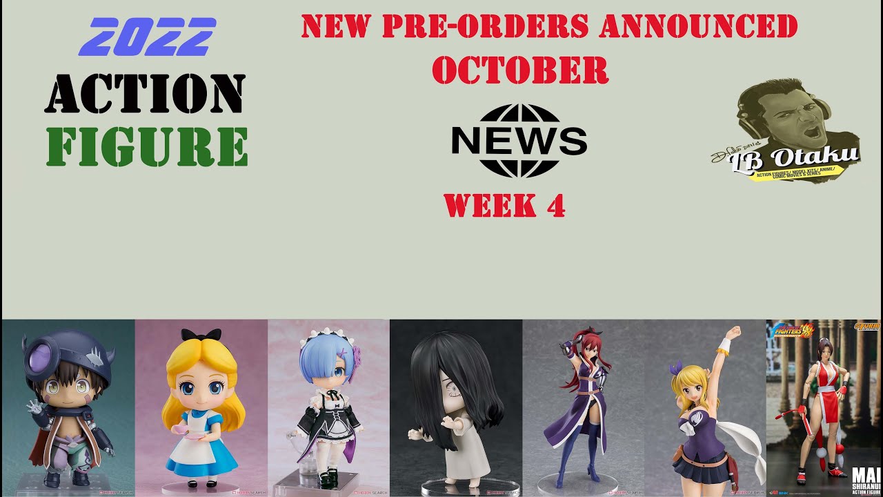 October 2022 Figure News - Pre-Orders  - Week 4
