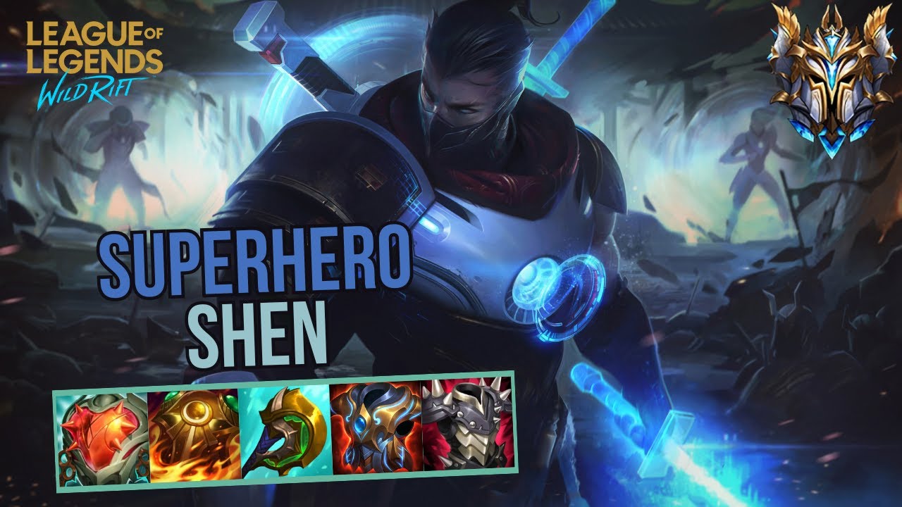 Игровой процесс Wild Rift Shen Top Lane от Sovereign