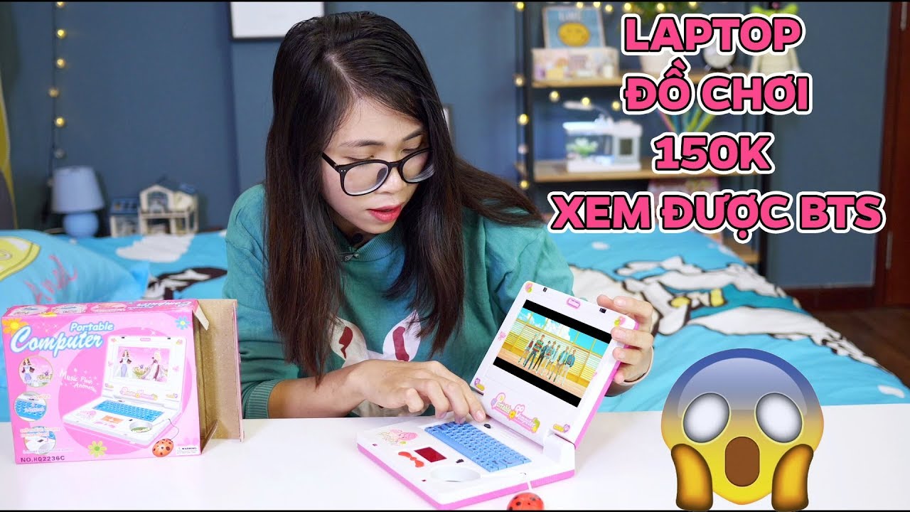 ĐỒ CHƠI LAPTOP CHO TRẺ EM CỰC KHỦNG CỦA CHỊ THƠ NGUYỄN