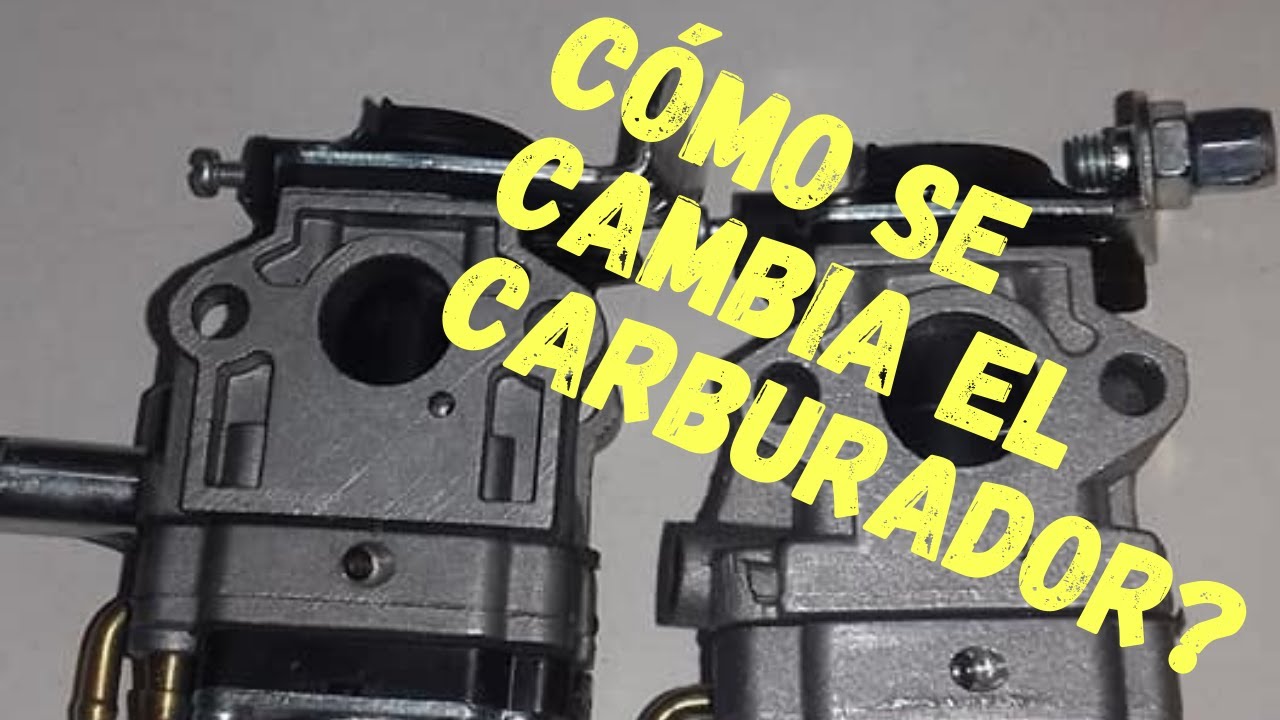Como  cambiar el carburador  de una desmalezadora china Bien explicado✔👍