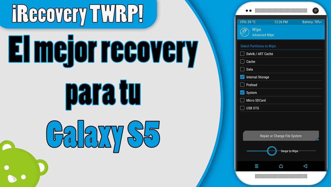 Como hacer root e instalar Recovery TWRP en Galaxy S5 G900H android MM