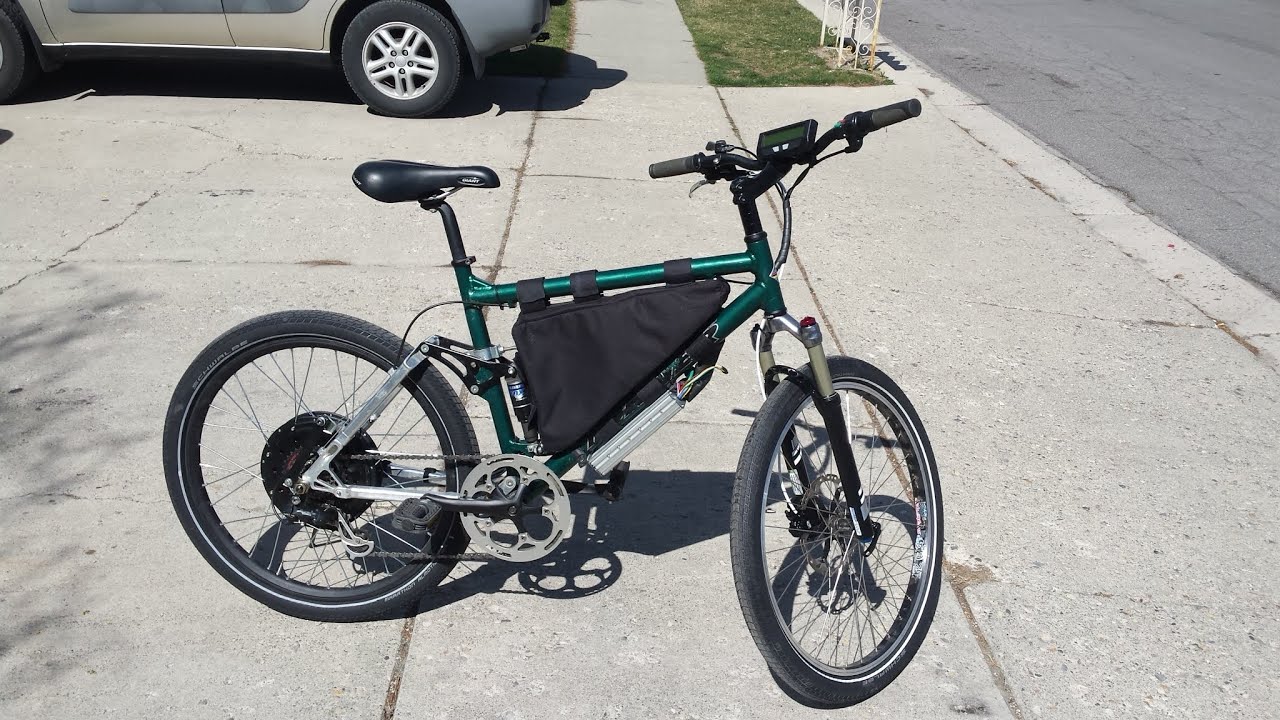 leafbike 1500w hub @ maximum power