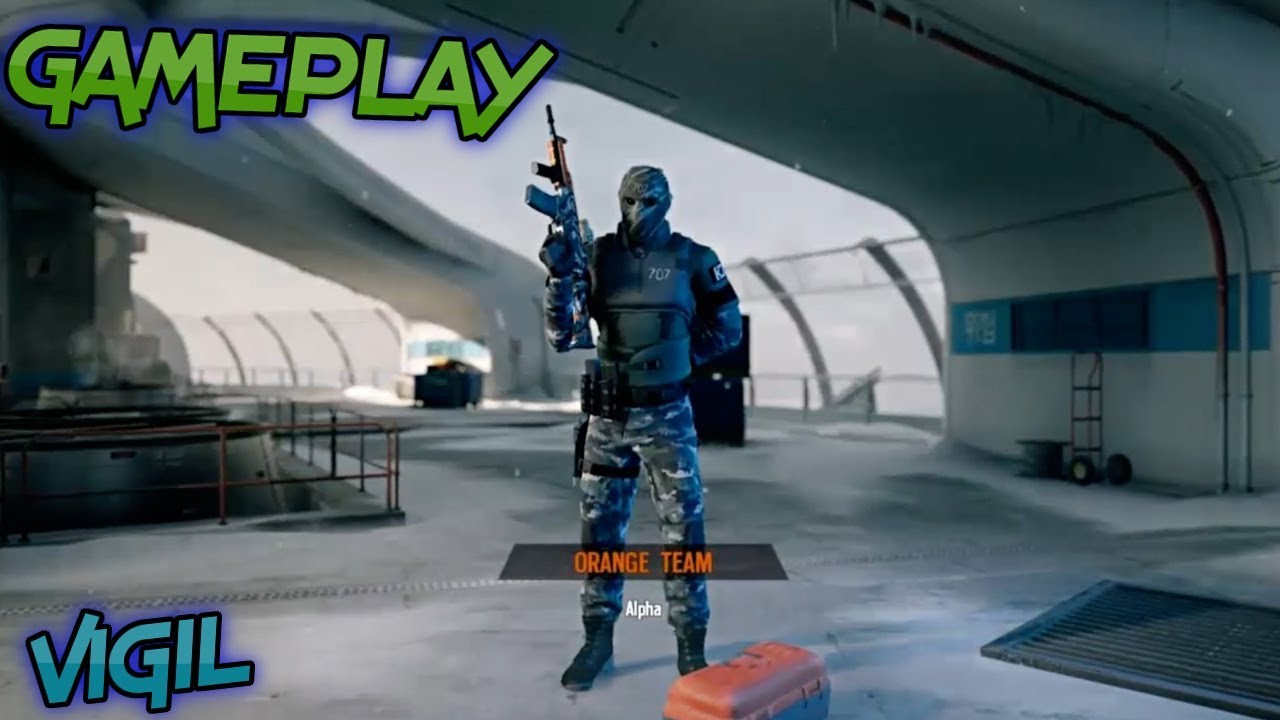 -Rainbow Six Siege Operation White Noise Gameplay  Vigil Weapons gadgets abilities-