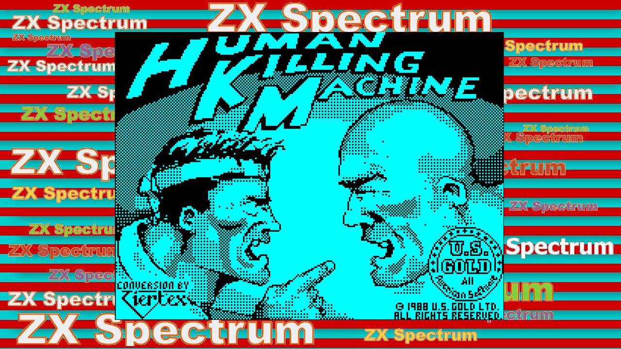 Ретро игры прохождение Human Killing Machine на zx spectrum