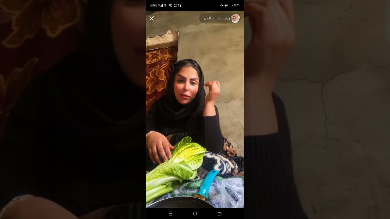 هلو حبايب اليوم زينب بنت الديوانيه مخليه رنو بنت بلصالون وهي تاكل بيض غده الايك وتعليق متابعه