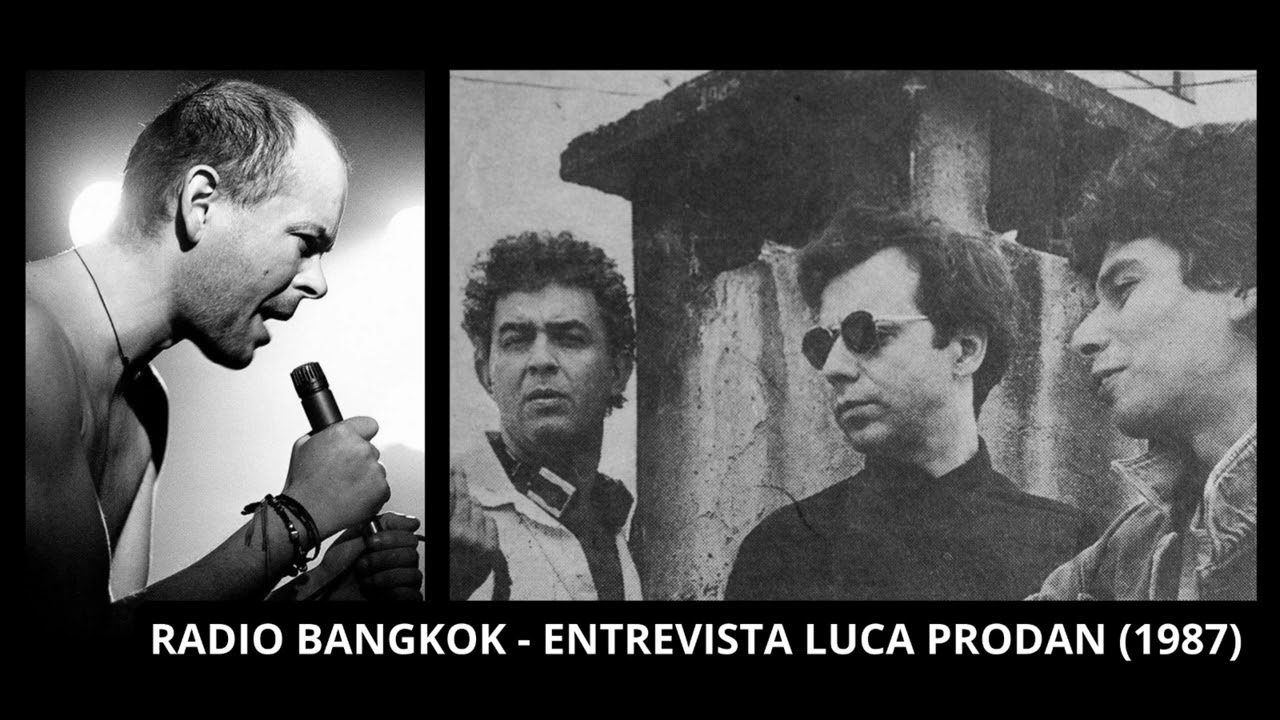 LUCA PRODAN entrevista con LALO MIR | Radio Bangkok (1987)