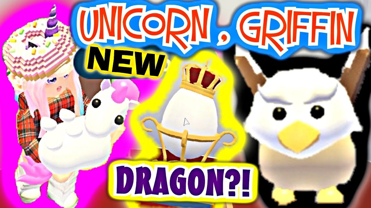 ALL LEGENDARY PETS in ADOPT ME! 🦄 UNICORN, DRAGON &🦉GRIFFIN plus ULTRA RARE HORSE GAME PASS