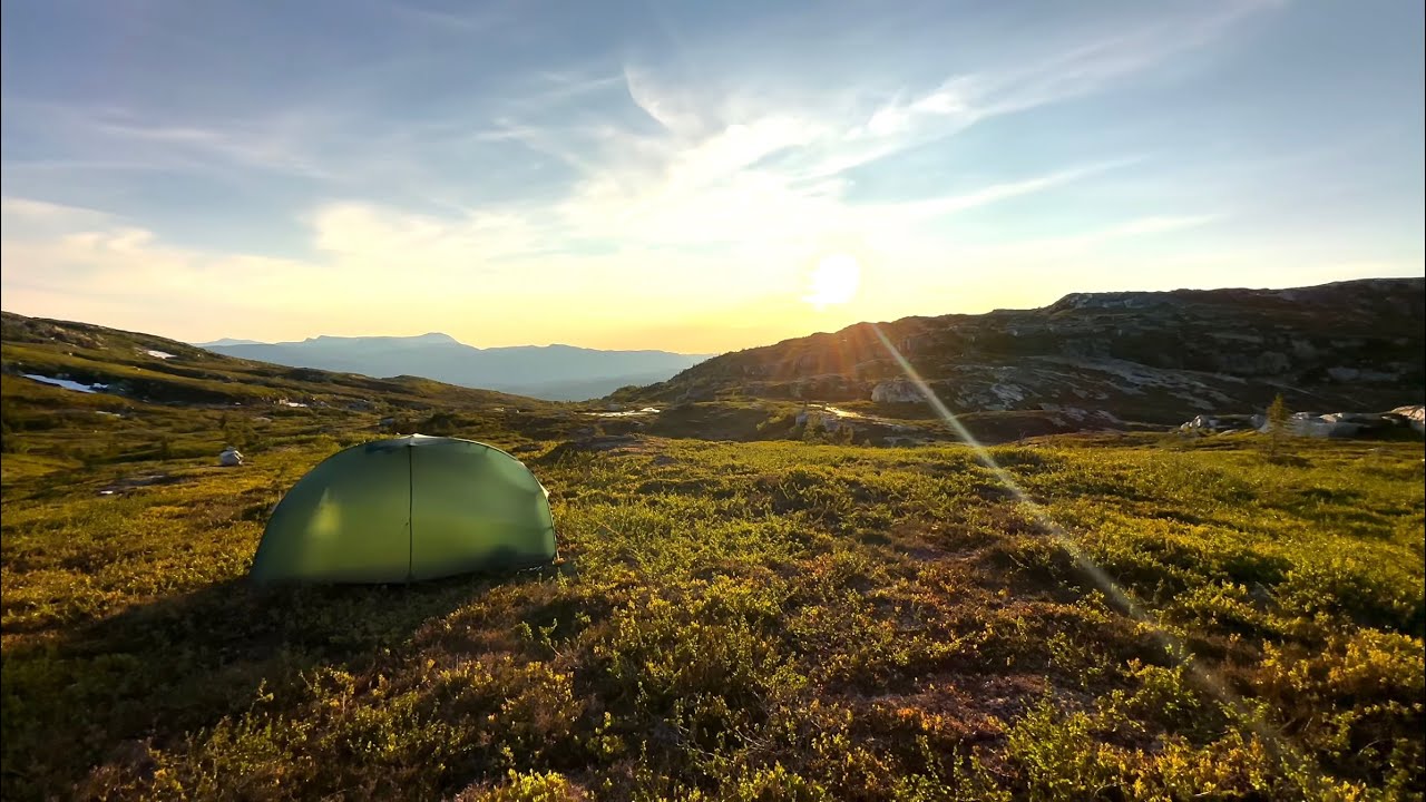 5-Day Solo Hike Midsommer Blefjell - Norway - 4K ASMR | Surviking.nl