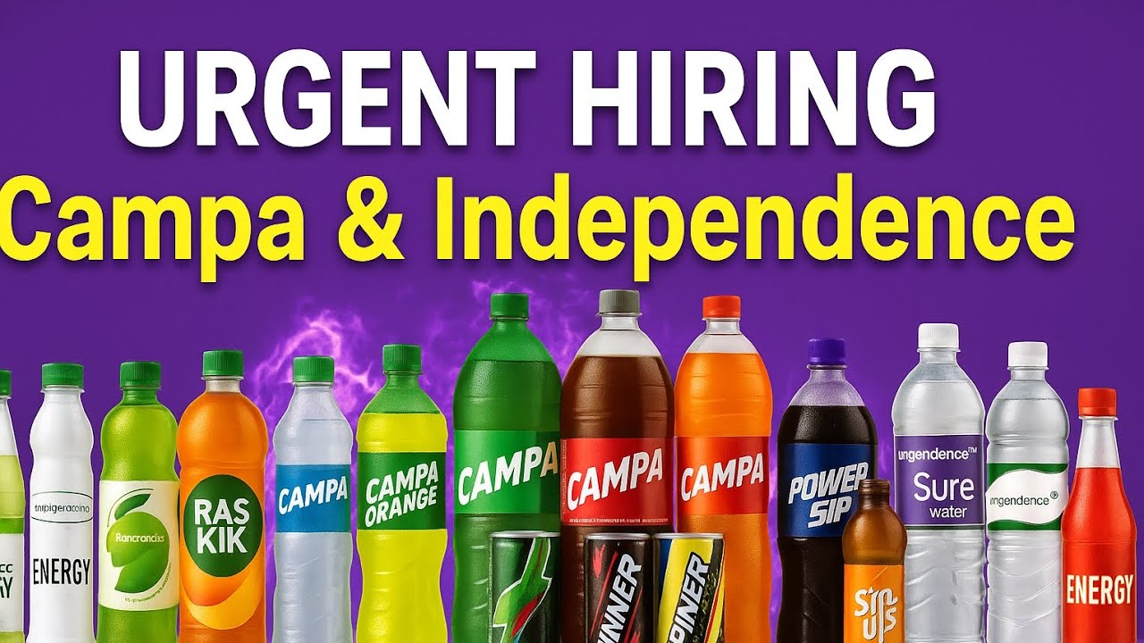 Reliance Campa Cola Jobs 2025 | Urgent Hiring for Field Sales Executive | 10th Pass Jobs