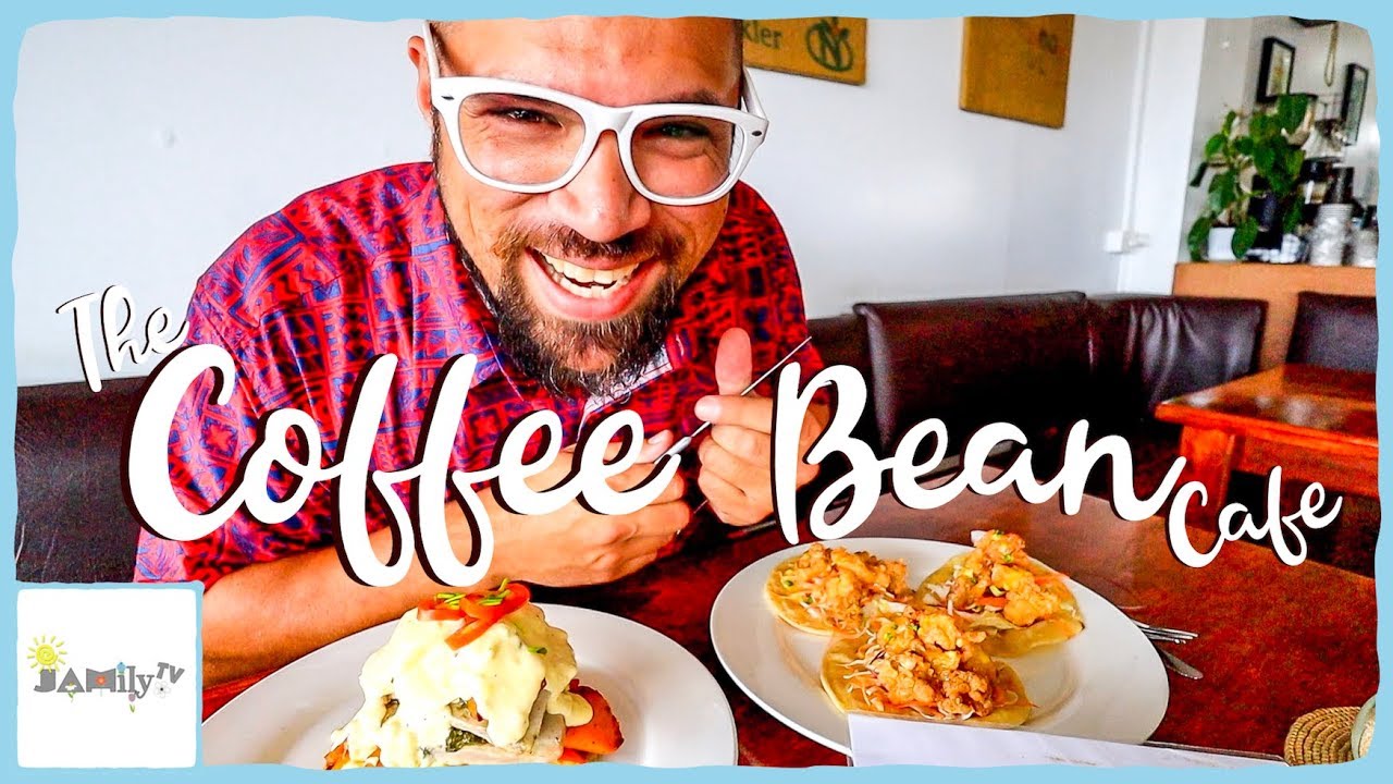 The COFFEE BEAN Café | SAMOAN RESTAURANT REVIEW | APIA SAMOA | SAMOAN VLOG