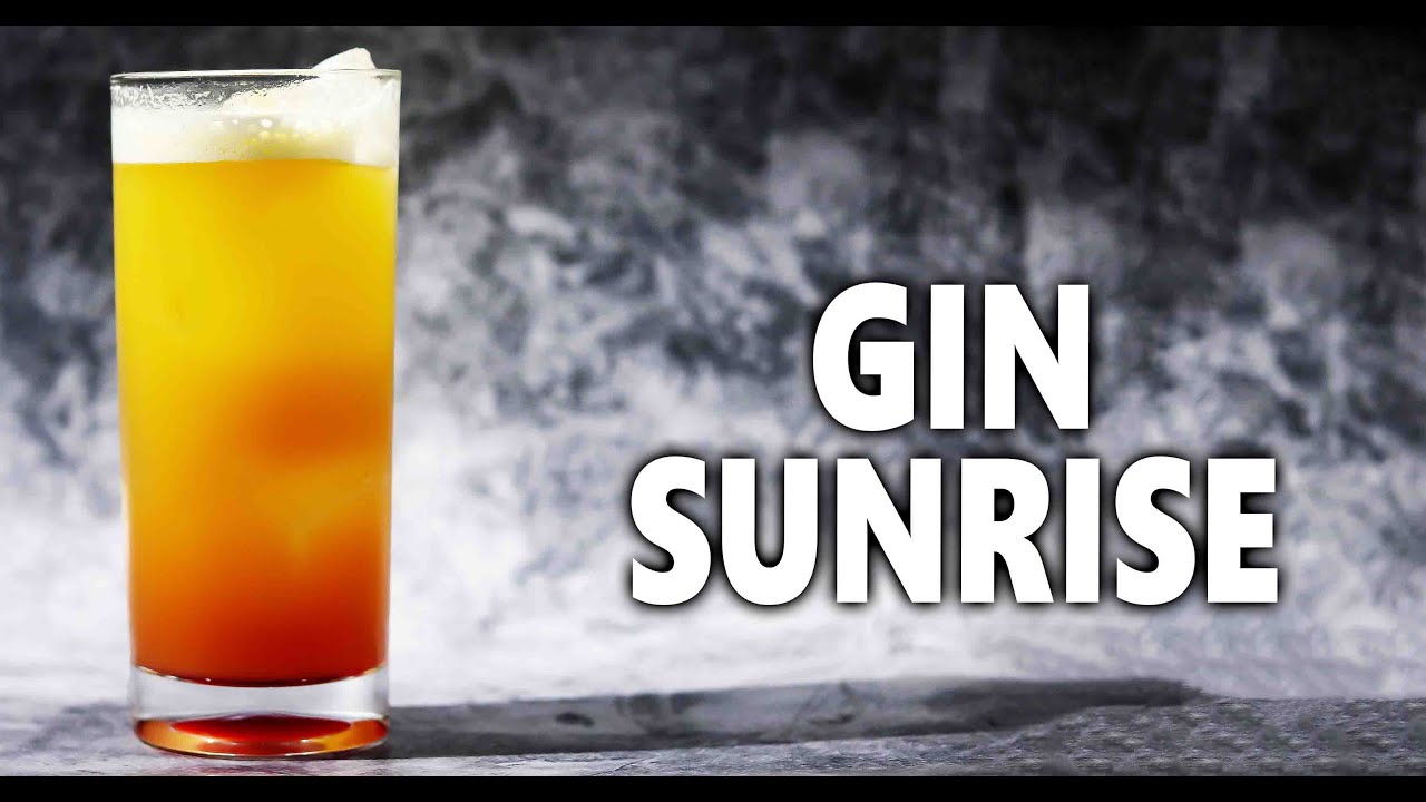 The Easy Way To Make The Perfect Gin Sunrise Cocktail