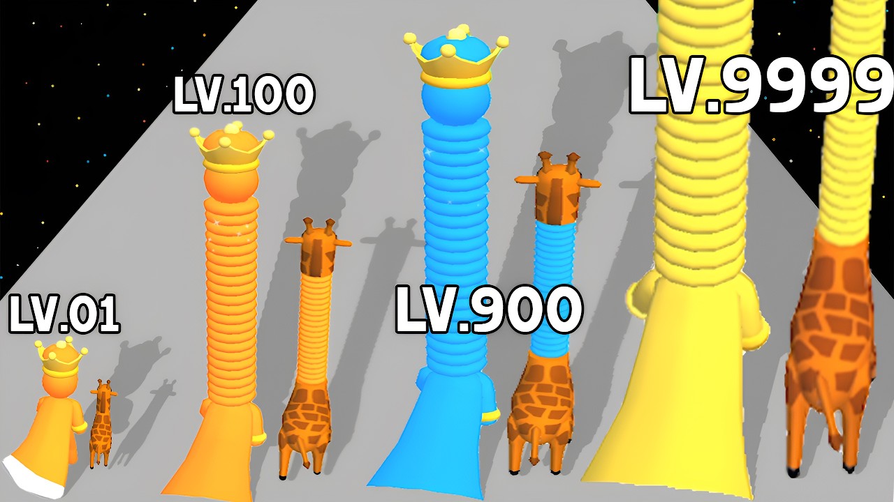 Long Neck Run | Gameplay Walkthrough Pro MAX LEVELS Game Mobile