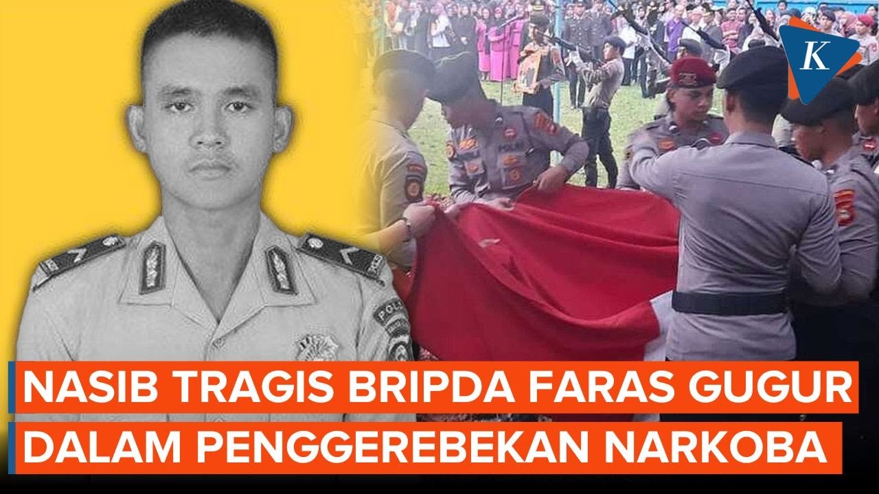 Nasib Tragis Bripda Faras Gugur Ditikam Bandar Narkoba Saat Penggerebekan