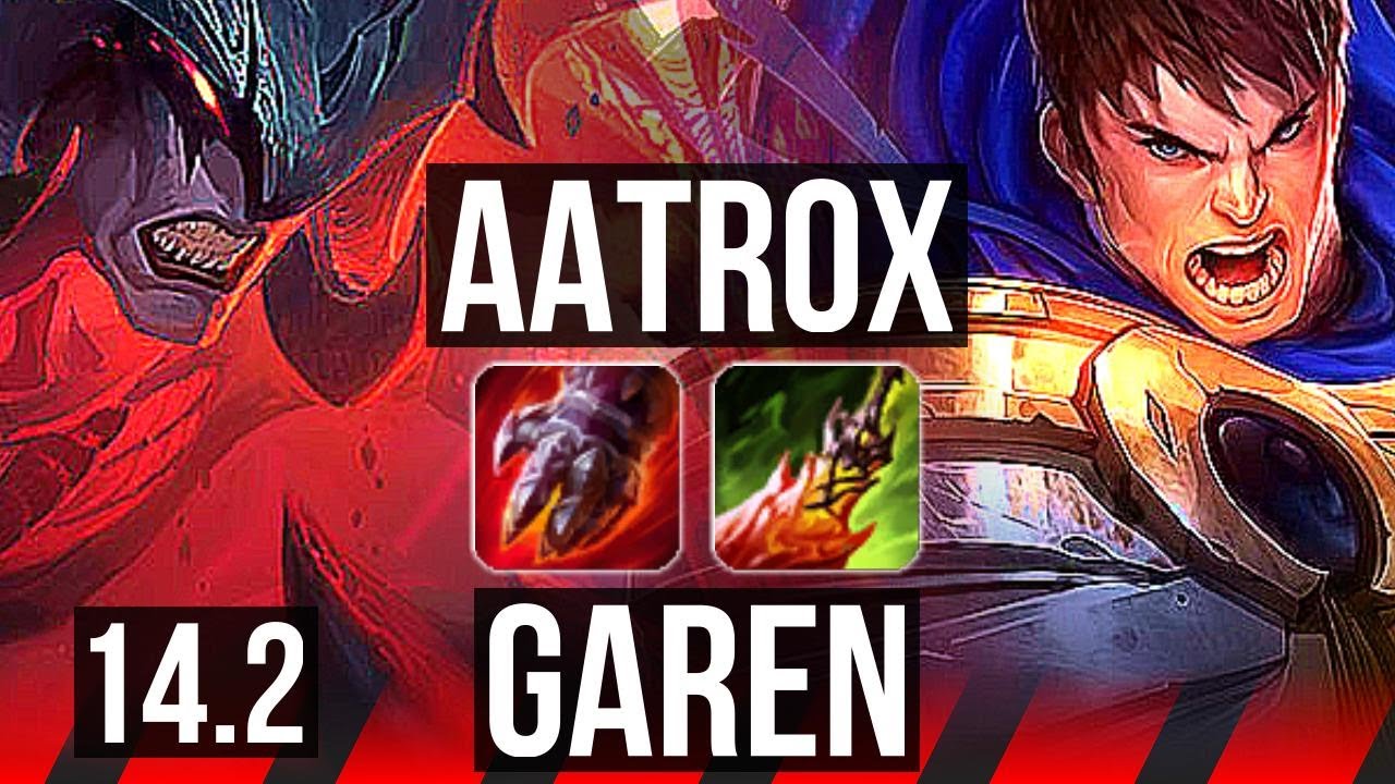 AATROX vs GAREN (TOP) | Comeback | KR Diamond | 14.2
