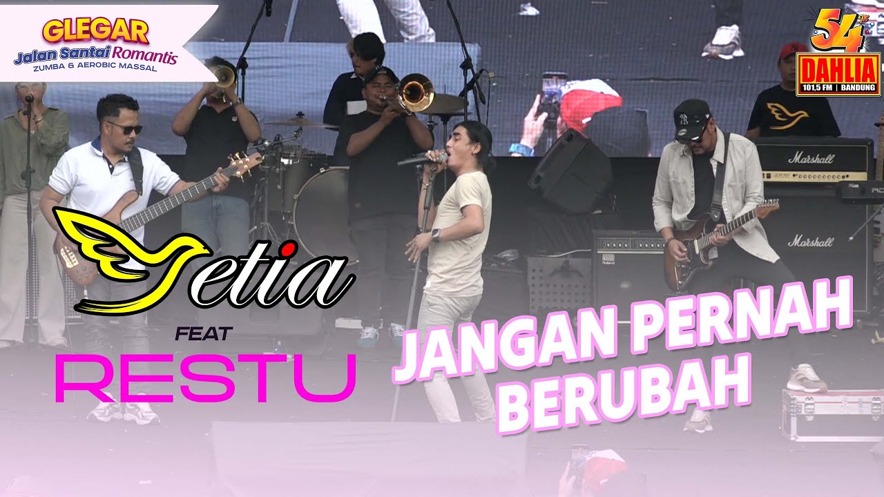 SETIA BAND FEAT RESTU - JANGAN PERNAH BERUBAH (LIVE PERFORM 54 TAHUN DAHLIA)