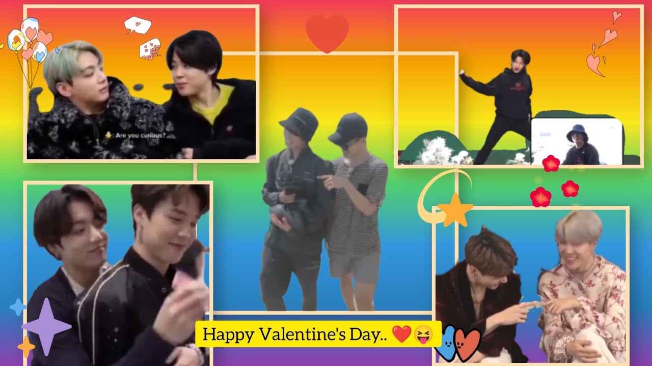 JIKOOK - Most Random Moments Part - II.. 😝✨ (Also Happy Valentine's Day💘) 