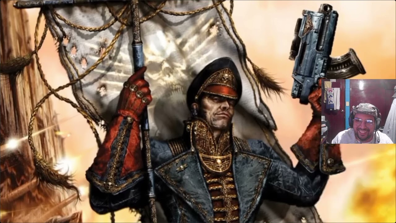 #OmegaAlphaReacciona: Ciaphas Kane y videojuegos de #Warhammer40000 con @3Huntle0