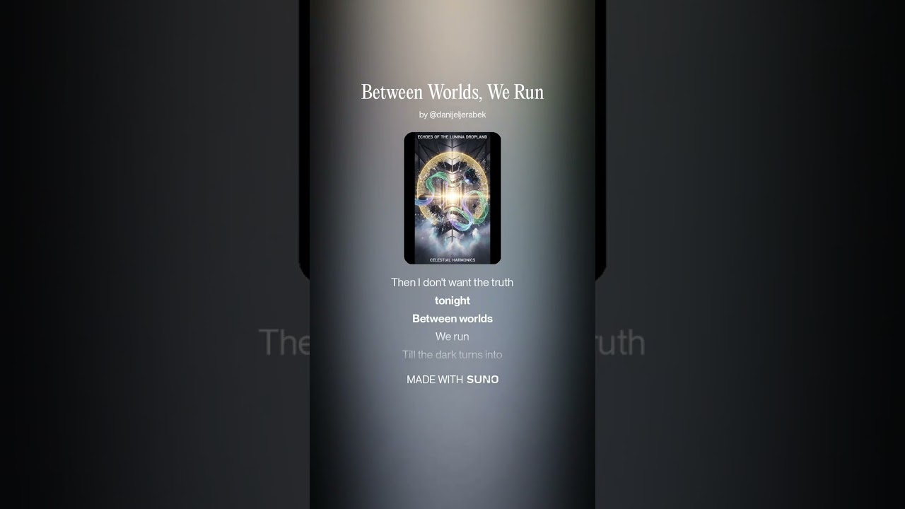 Between Worlds, We Run