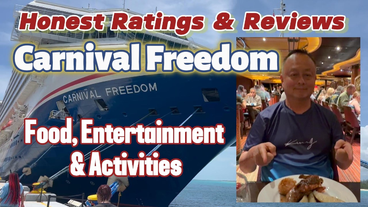 Food, Entertainment & Activities🛳️Carnival Freedom Revisited! Honest Ratings & Reviews #cruise #food
