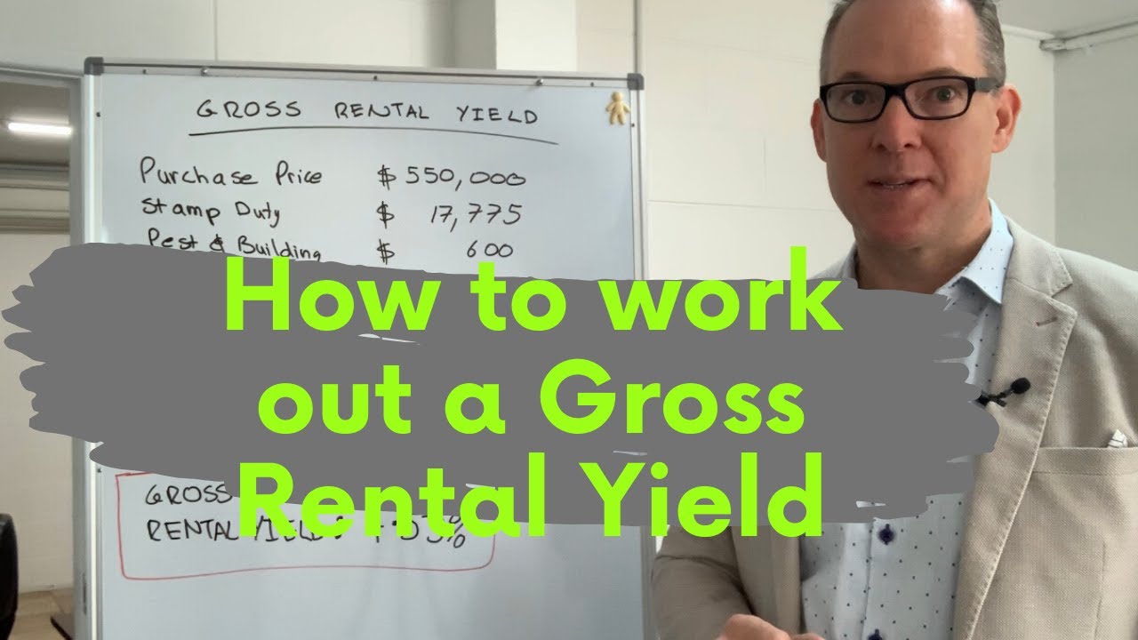 How to work out a Gross Rental Yield