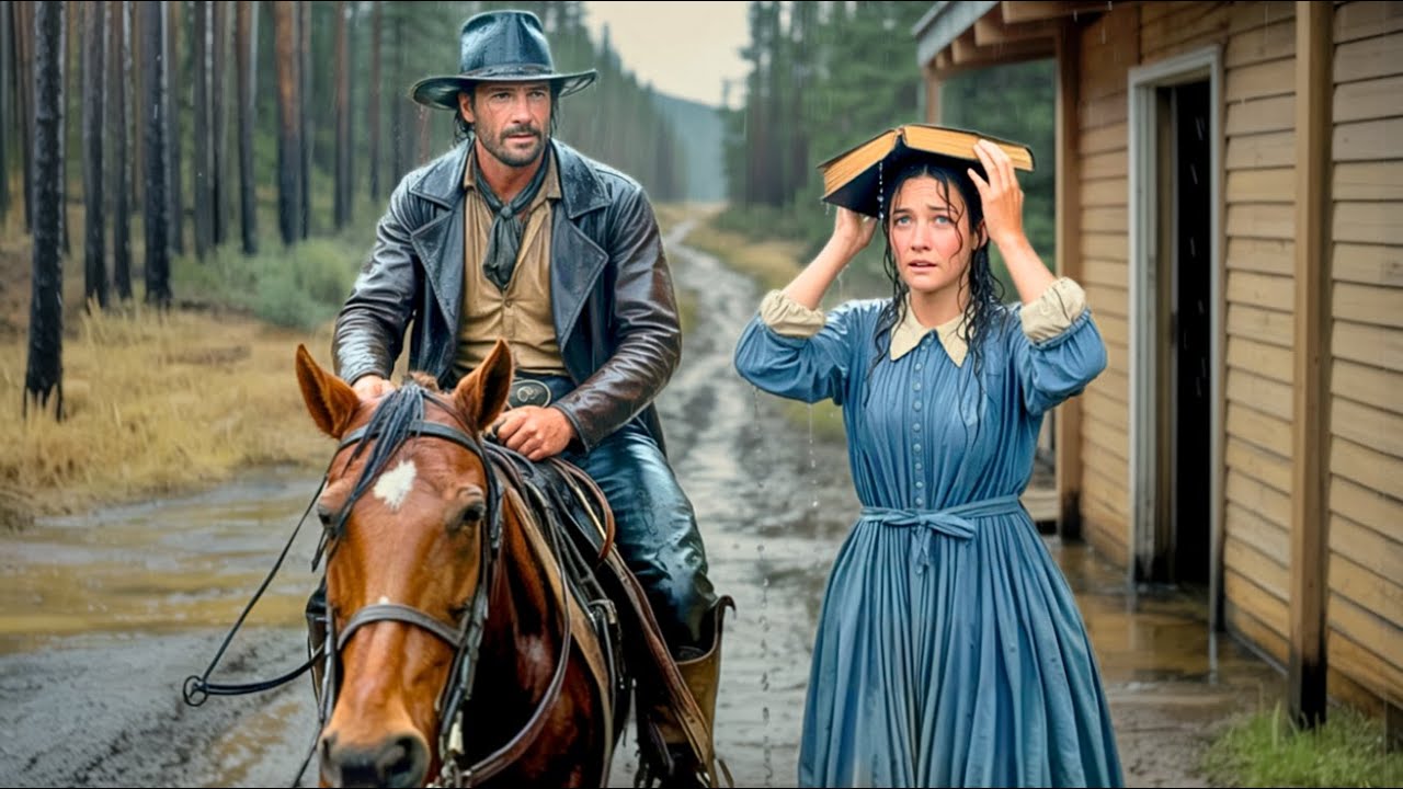 Single Cowboy Helped a Female Teacher in the Rain — Days Later, a Knock at His Door Changed His Life