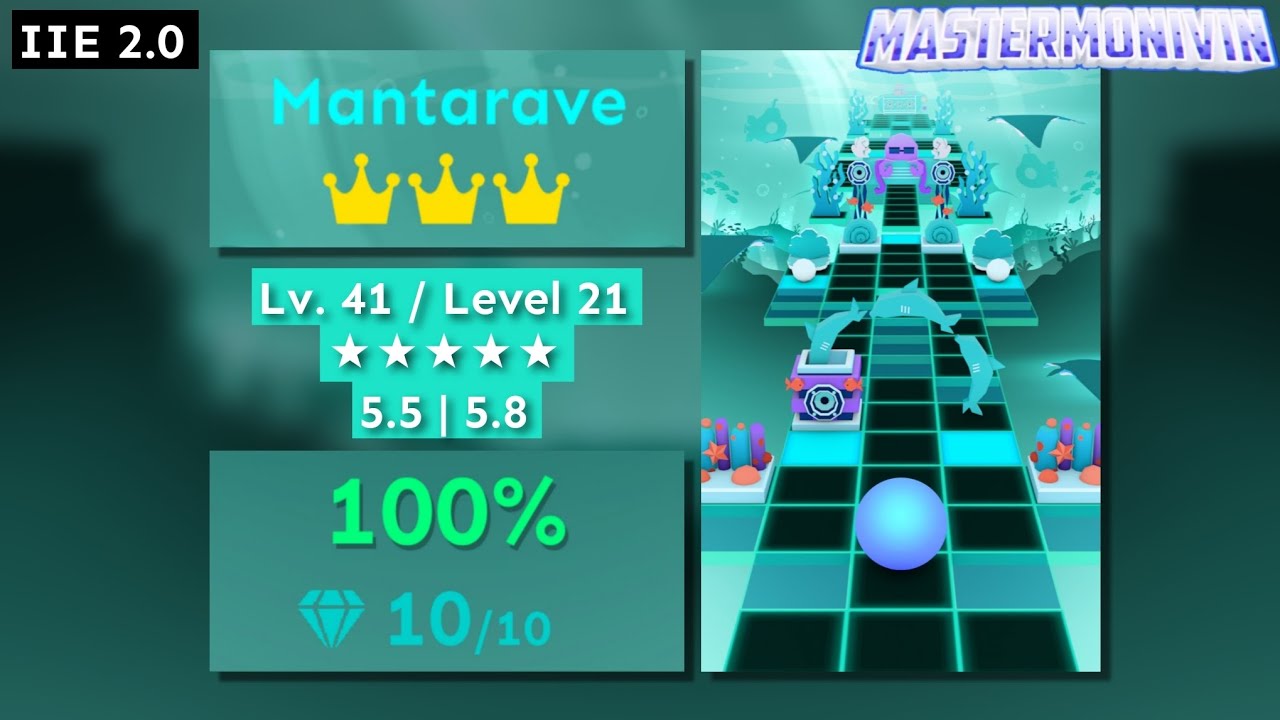 「Infinity Innovation Engine 2.0」Mantarave | Lv. 41/Level 21 ★★★★★ | MasterMonivin