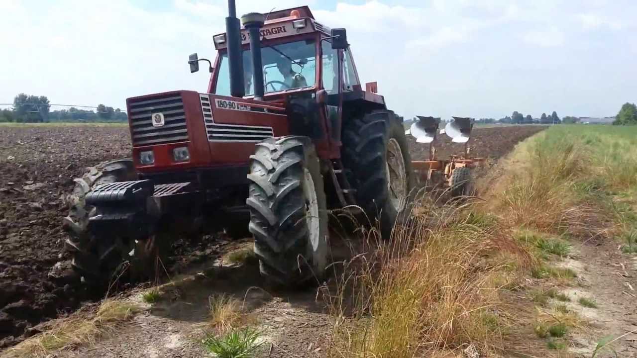 Fiatagri 180-90 + quadrivomero moro warrior
