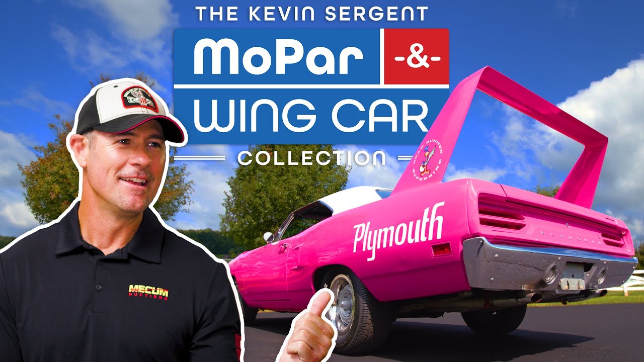 Mopar and Wing Cars // Collector Kevin Sergent sits down with Chris Jacobs // Mecum Kissimmee 2024