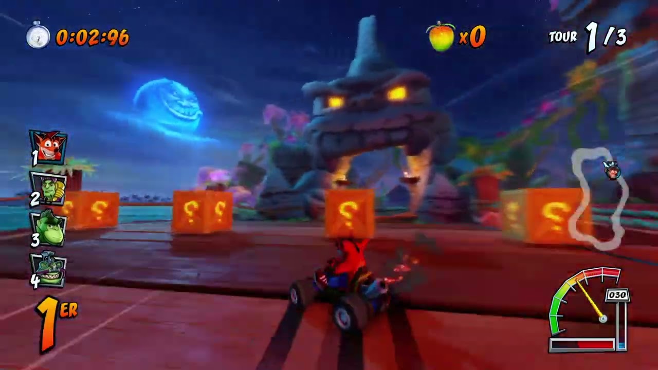 CTR : Nitro Fueled : Île Infernale (Crash)