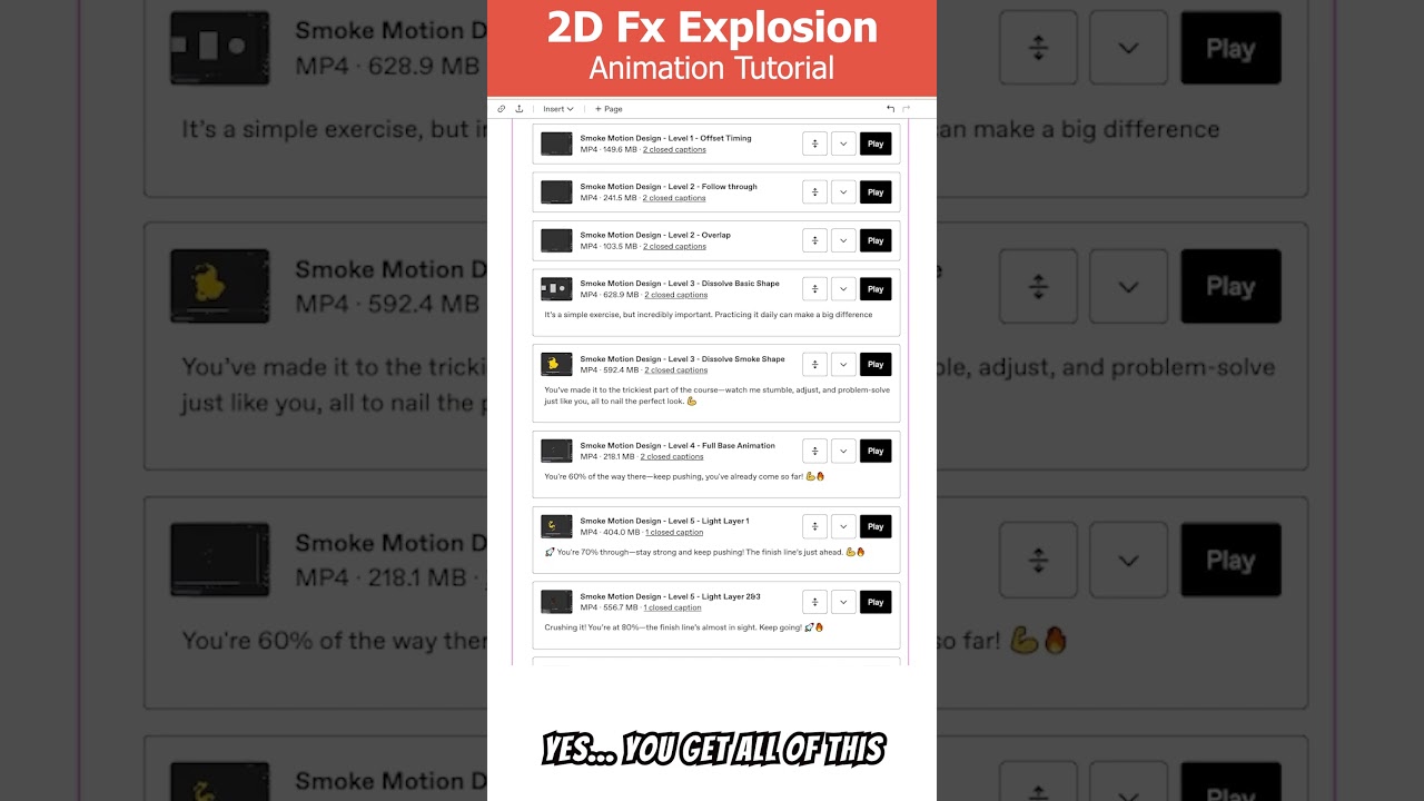 2D FX Explosion Animations Tutorial - Beginner to Advance (What's REALLY inside)