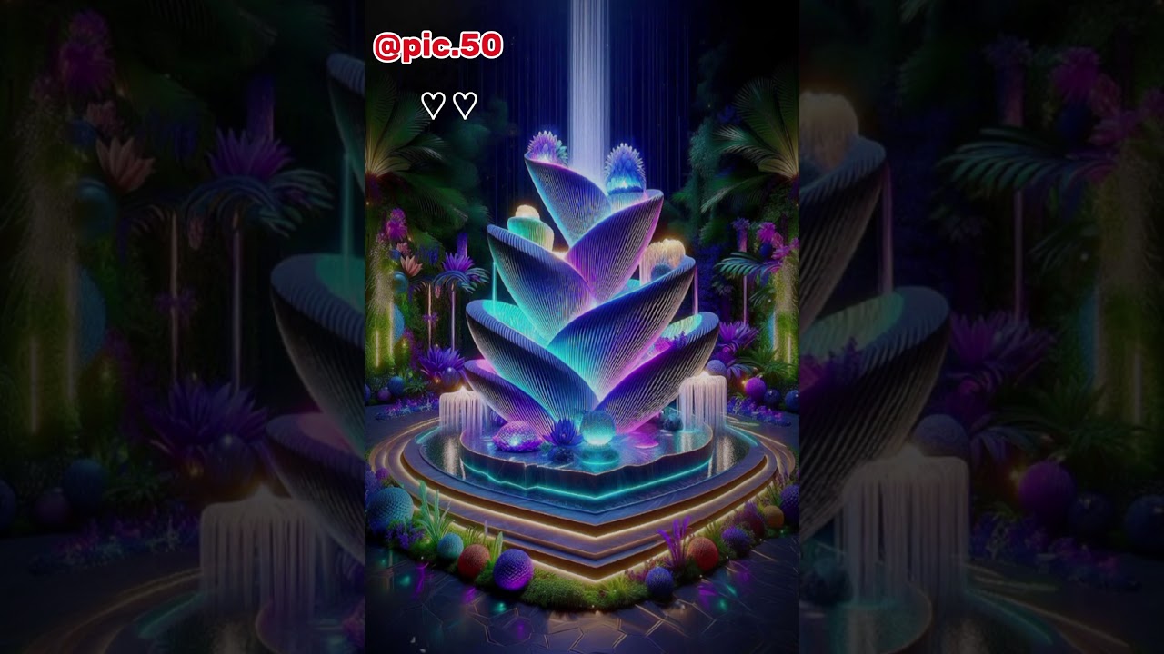 Amazing beautiful water fountain #viralvideo  #love #bestscenery #beautifulrose #flowers #flower