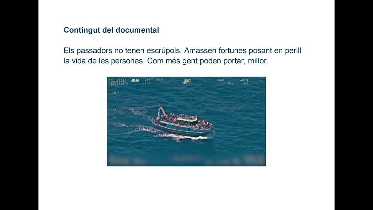 Quan el drama de la immigració ens toca de prop - Institut Josep Vallverdú (Les Borges Blanques)