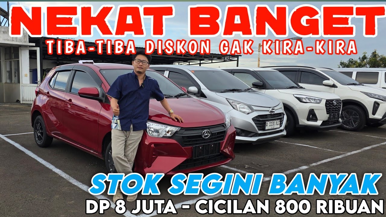 DAIHATSU DISKON BESAR ‼️ 1 JUTAAN CICILAN DAIHATSU AYLA 2026 TERBARU