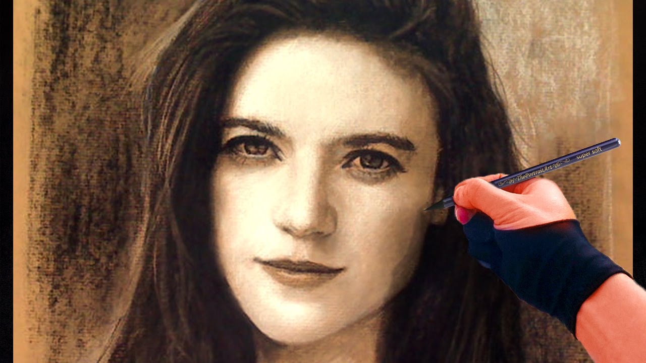 drawing of YGRITTE from Game Of Thrones - FREE Art Tutorials (link in desc)