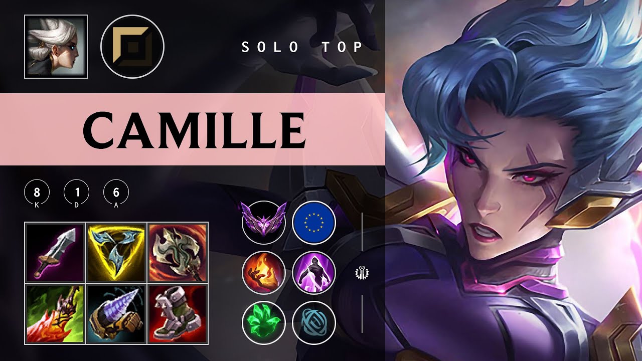 Camille Top vs Dr. Mundo - EUW Master Patch 25.24