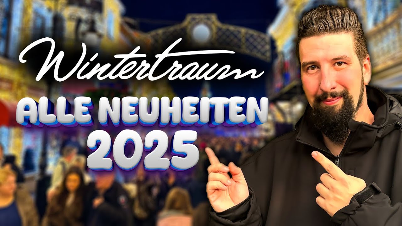 PHANTASIALAND WINTERTRAUM 2025 - ALLE NEUHEITEN | Neue Show & traumhafte Snacks